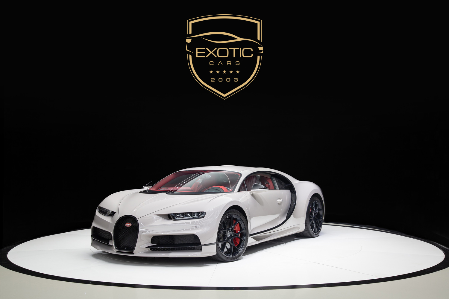 Bugatti Chiron With a Dove Grey Exterior  | Exotic Cars Dubai