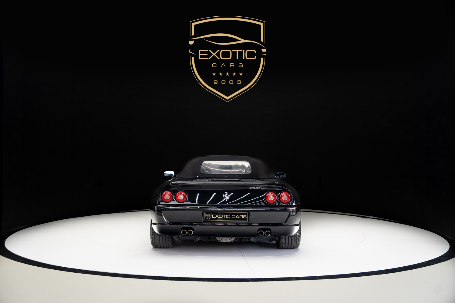 1995 Black Ferrari F355 Spider For Sale in Dubai, UAE