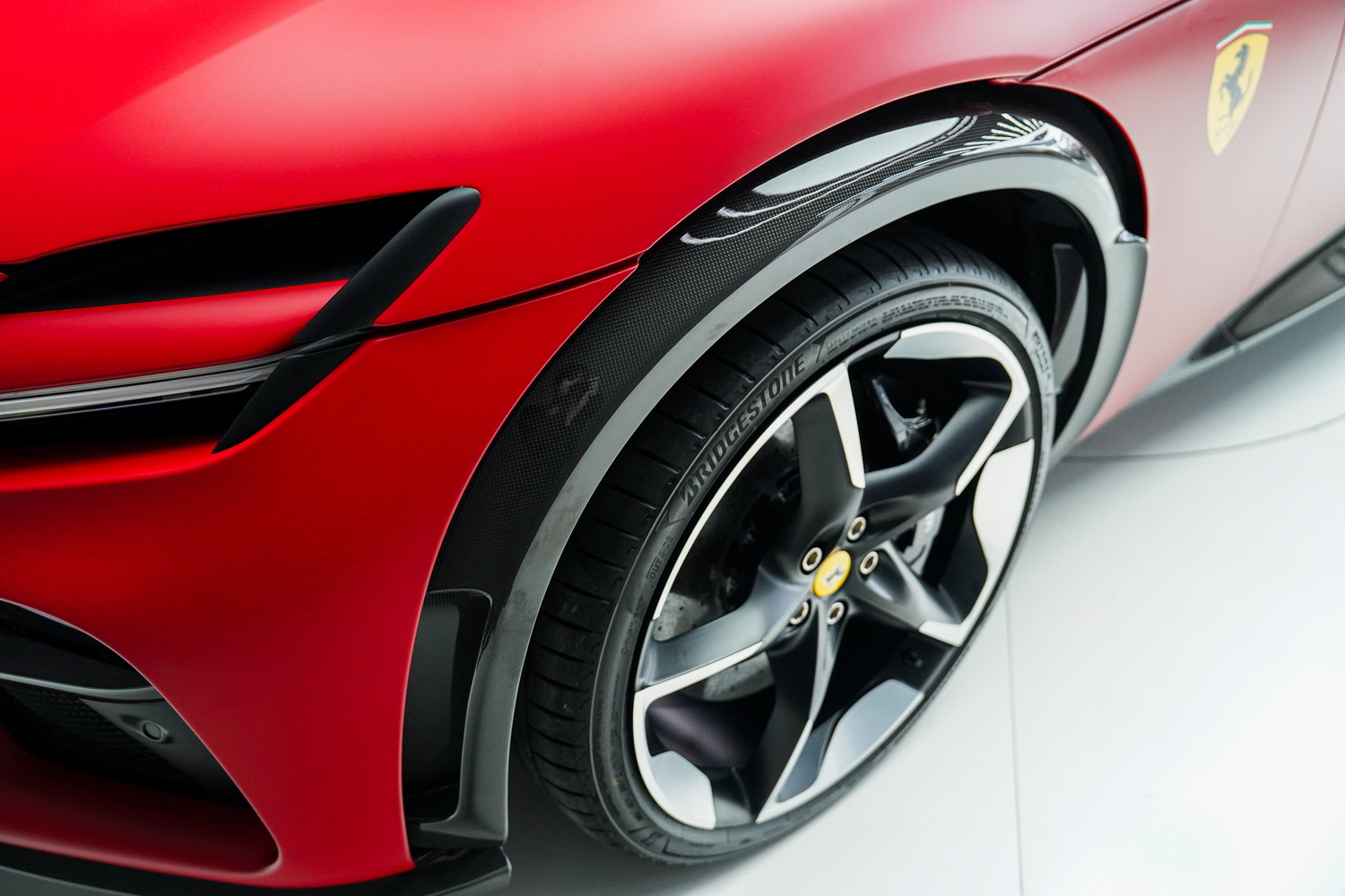 2025 Matt Red Ferrari Purosangue For Sale in Dubai, UAE