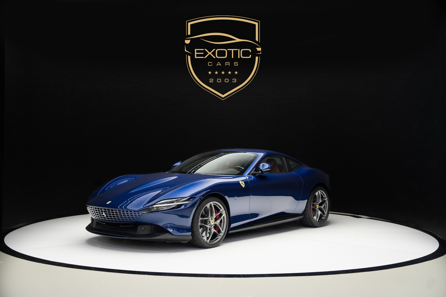 2023 Blue Ferrari Roma For Sale in Dubai, UAE
