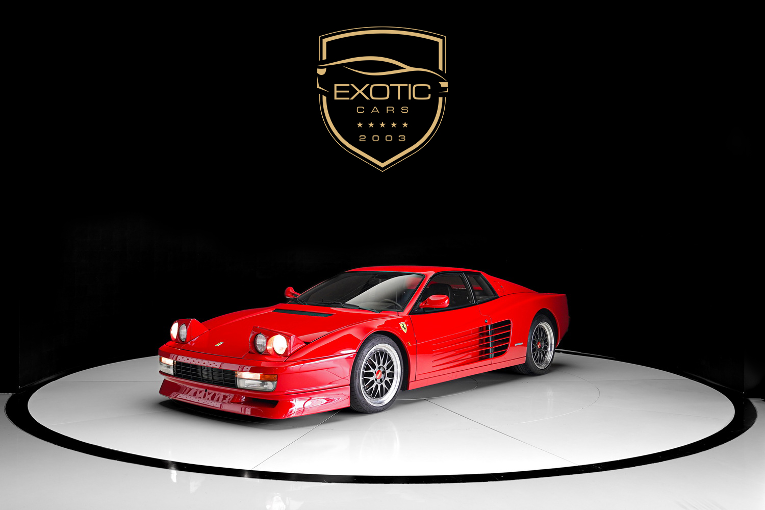 1991 Ferrari Testarossa With a Red Exterior | Exotic Cars Dubai