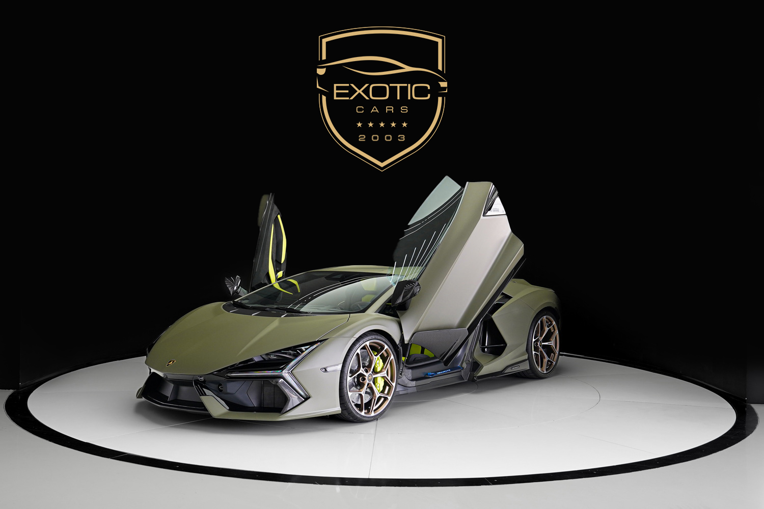 2025 Lamborghini Revuelto With a Verde Turbine  Exterior | Exotic Cars Dubai