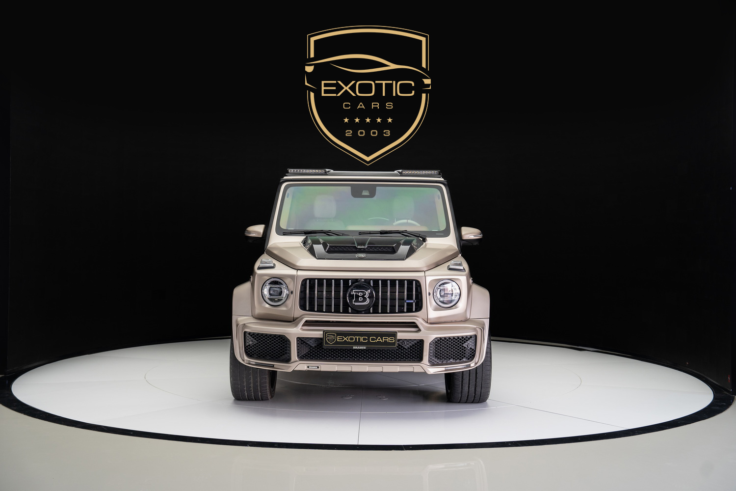 2021 Golden Mercedes Benz G63 Brabus 700 For Sale in Dubai, UAE